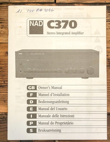 Amplificatore nad c370 - amplificatore,