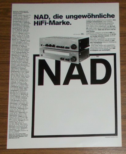 Rara pubblicità vintage nad - rara,