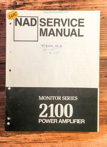 Amplificatore nad modello 2100 - amplificatore,