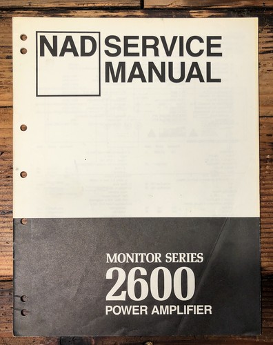Amplificatore nad modello 2600 - modello,