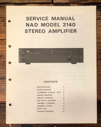 Amplificatore nad modello 2140 - nad,