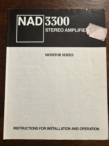 Amplificatore stereo nad - amplificatore,